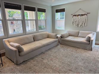 Restoration Hardware Sofa Couch Set RH