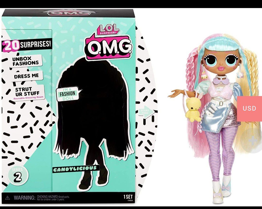 LOL OMG Candylicuous doll, new in box!