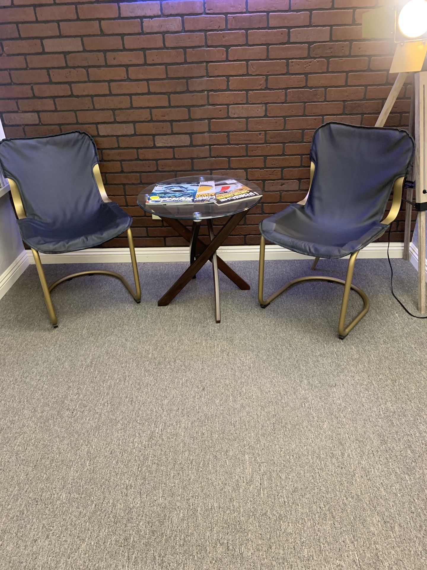 2 leather Chairs