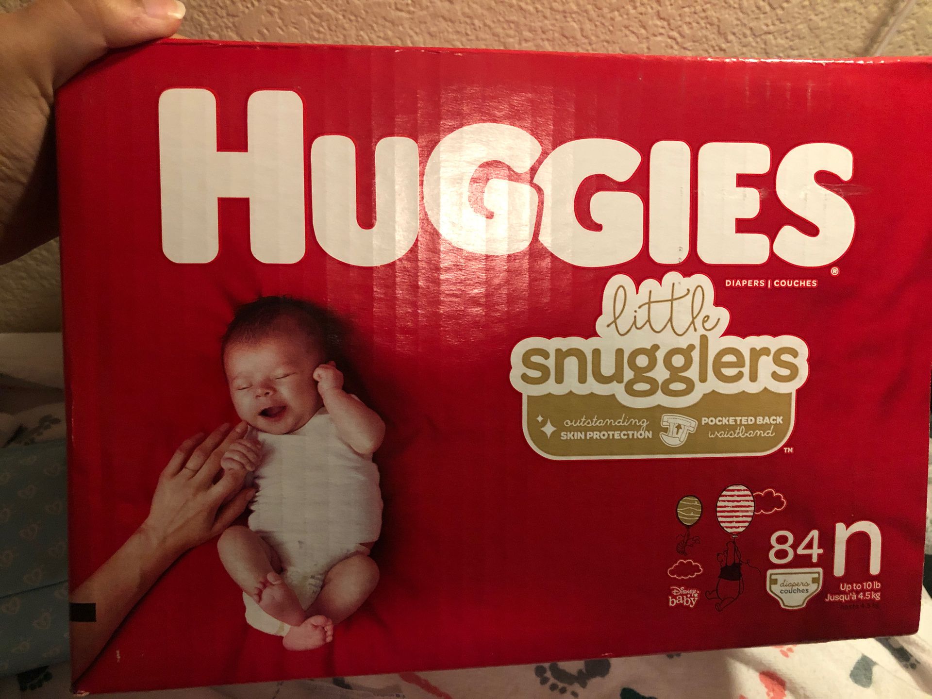 Huggies 42 newborn diapers