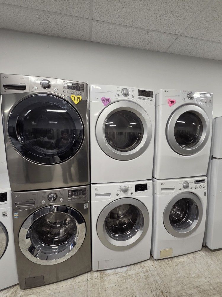 Front Load Washer And Electric Dryer Set's Price Starting 699 To 825