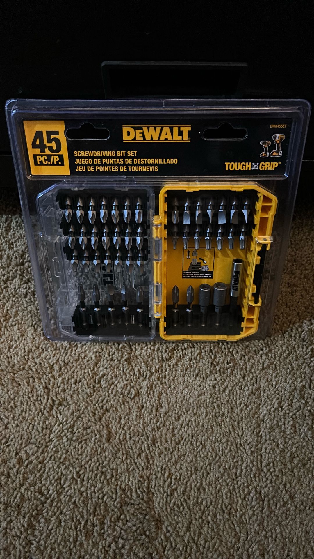 Dewalt 45-ps Bit Set