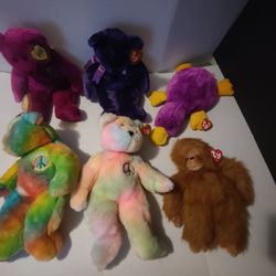 Bennie Babies Large Lot 