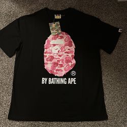 Bape Pink Camo Shirt