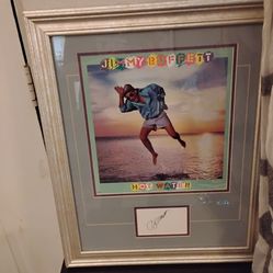 Jimmy Buffet Hot Water with Autograph
