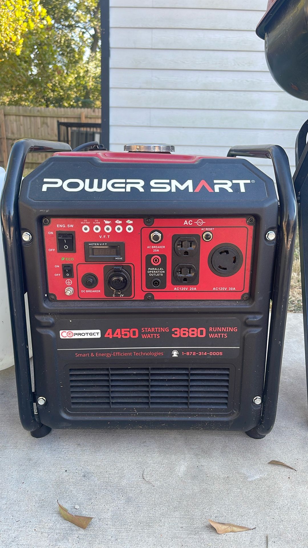 Power smart 4450 Starting Watts 3680 Running
