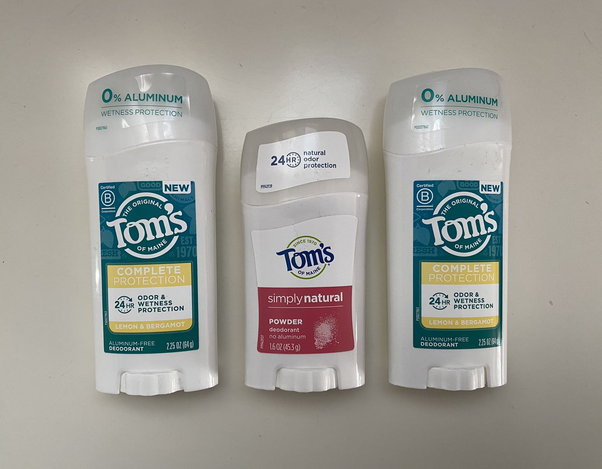 Tom’s of Maine deodorant