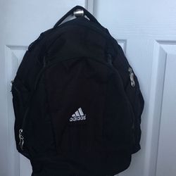 Adidas Backpack No Rips Just Has Stain In Smaller Section Inside But I'm Sure U Can Remove It