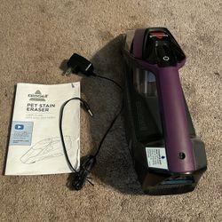 Bissell Pet Stain Eraser Portable Carpet Cleaner – Cordless
