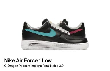 Size 5 - G-Dragon x Nike Air Force 1 '07 Para-Noise 3.0 AQ3692 004