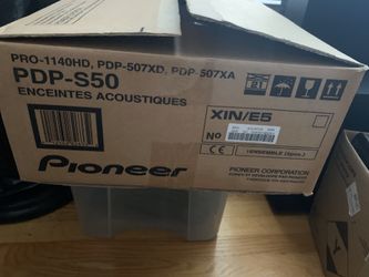 Pioneer Plasma TV Speakers