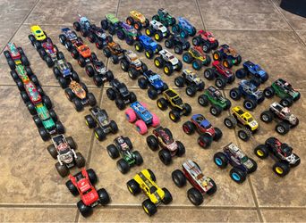 Hot Wheels Monster Jam 4” trucks ($3 each)