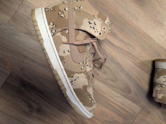Camo Dunk high Men's Shoes