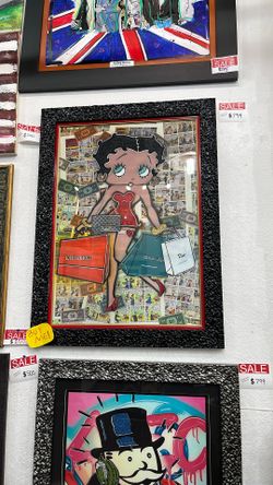 Betty Boop print