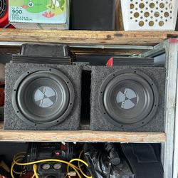 12s Speakers With Box 