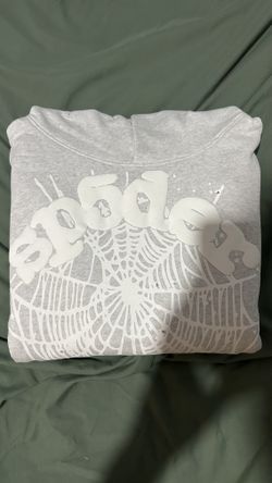 Sp5der OG Web Hoodie ‘Heather Grey’ Size Small Brand new