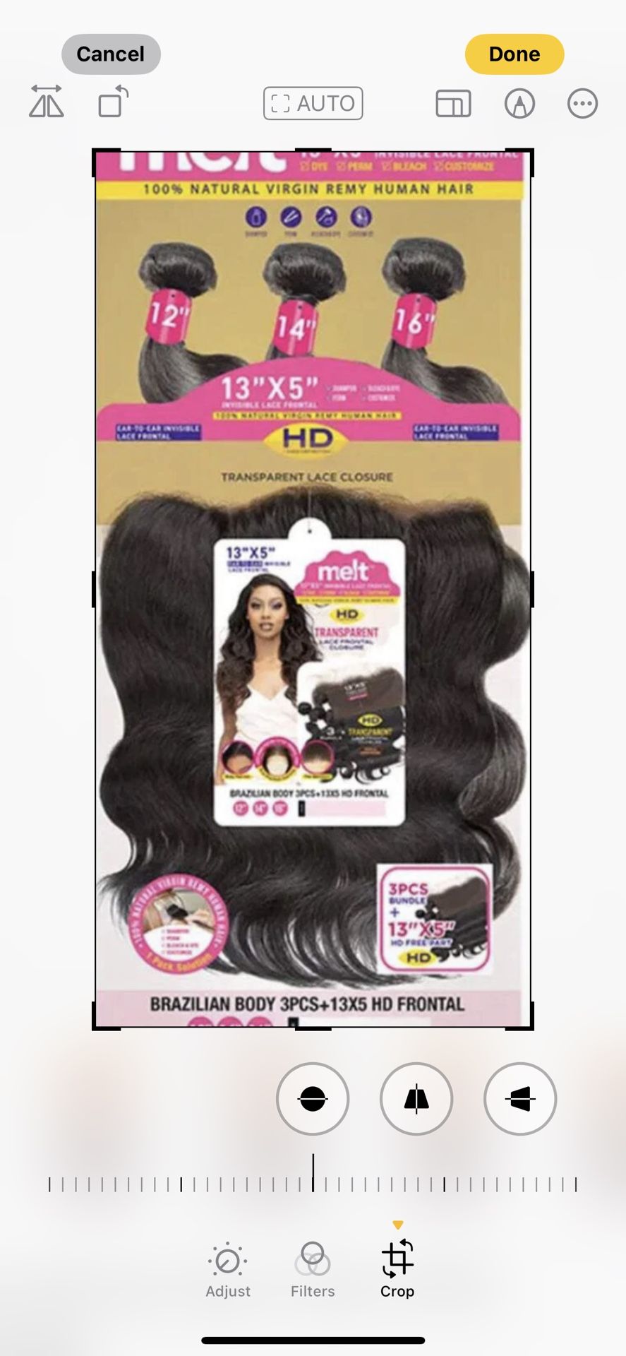 Melt Natural Virgin Hair