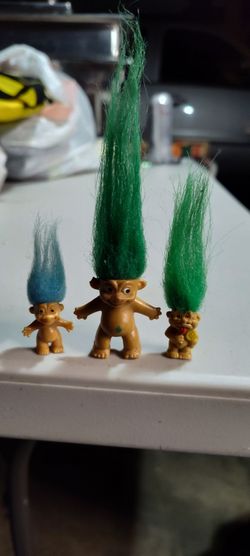 3 Small Trolls from the 80s