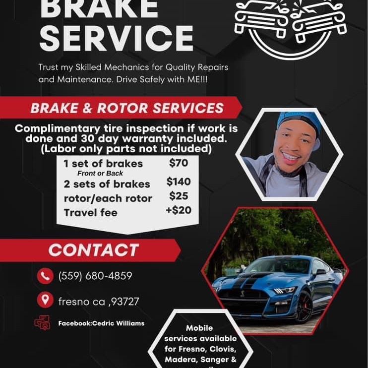 Brake Service/ Car /mechanic