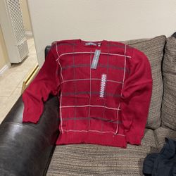 Size XL Oscar De La Renta Sweater New 