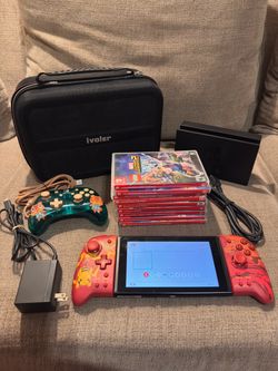Nintendo Switch With Video Games