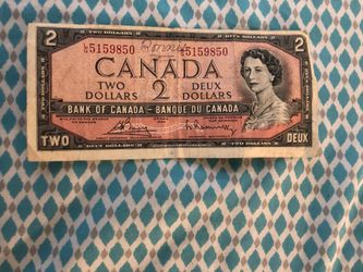 Canadian 2$ bill