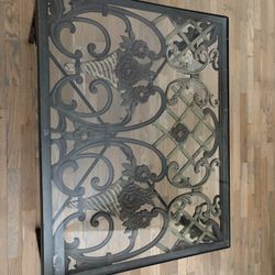 Beautiful Wrought Iron Table 
