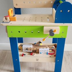 Kids Hape Workbench  And Tool Box
