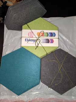 Acoustic Panels: Hexagon & Square Shapes