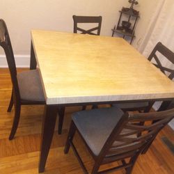 Kitchen Table and 4 Chairs