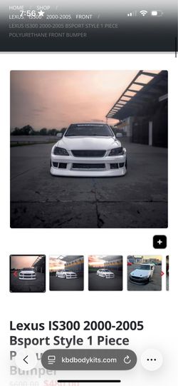 ISO is300 kbd front bumper