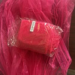 Hot Pink Organza Chair Sash