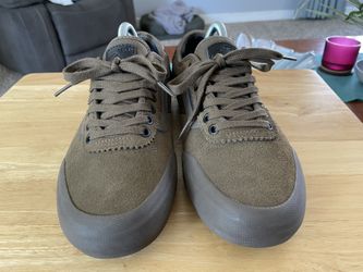 Vans chima pro ii cub brown & dark gum skate shoes top