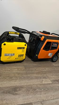 Champion And Generac Generator Like New Condition 