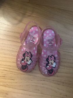 Minnie Mouse Jelly Shoes