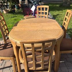 Dining Table And chairs