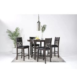 DINING TABLE SET WITH FOUR CHAIRS