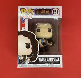 Funko Pop! Rocks Vinyl: Vivian Campbell #151 Def Leppard