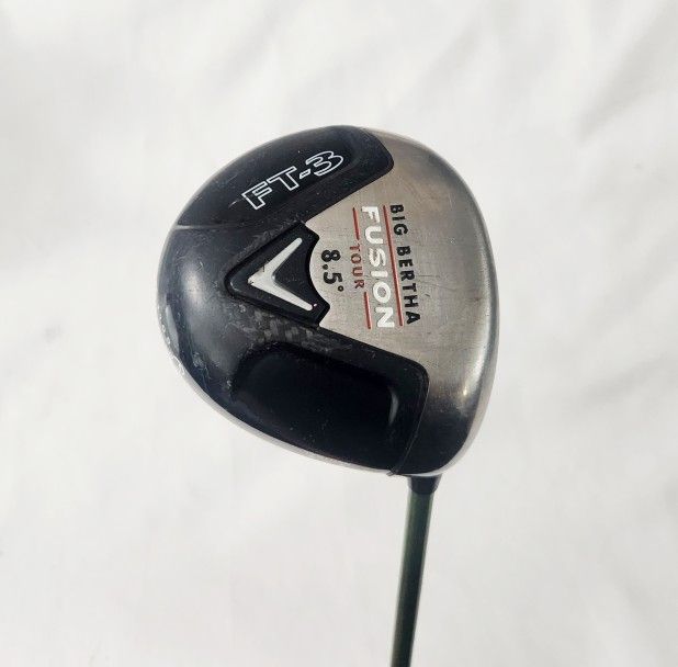 Callaway big bertha fusion tour 8.5 FT-3 GOLF Aldila NV 65-X 350 Graphite shaft right Handed 44.5 inches Men's in good pre-owned condition with minor