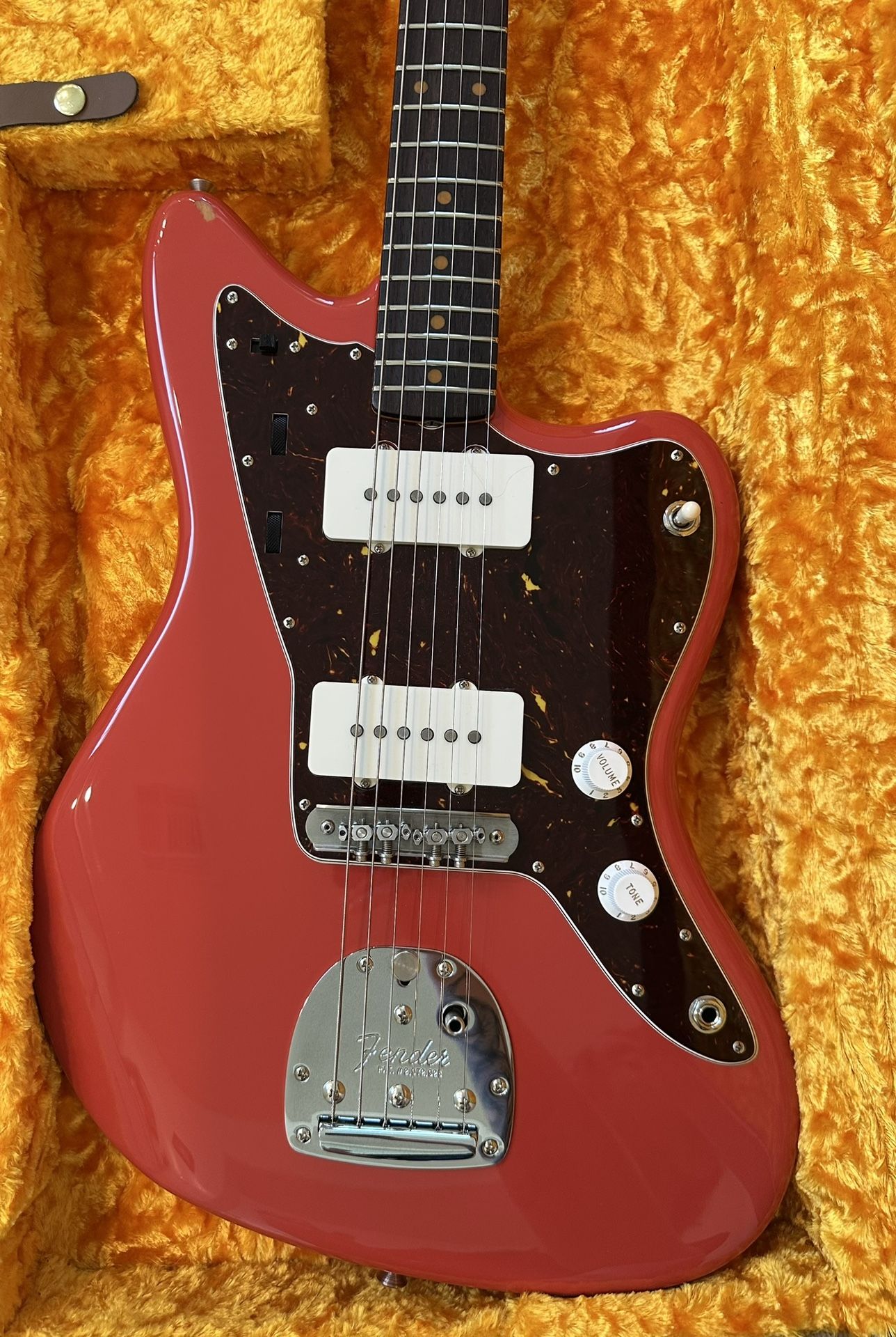 Fender Jazzmaster 62 AVRI 2022 Fiesta Red "Thin Skin" Nitro