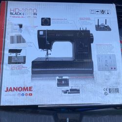 Janome Hd 1000 Sewing Machine