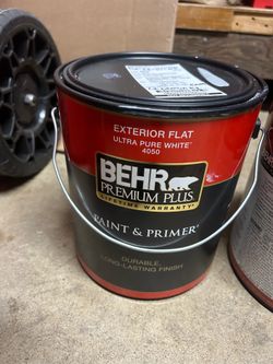 BEHR Legendary Gray Premium exterior paint