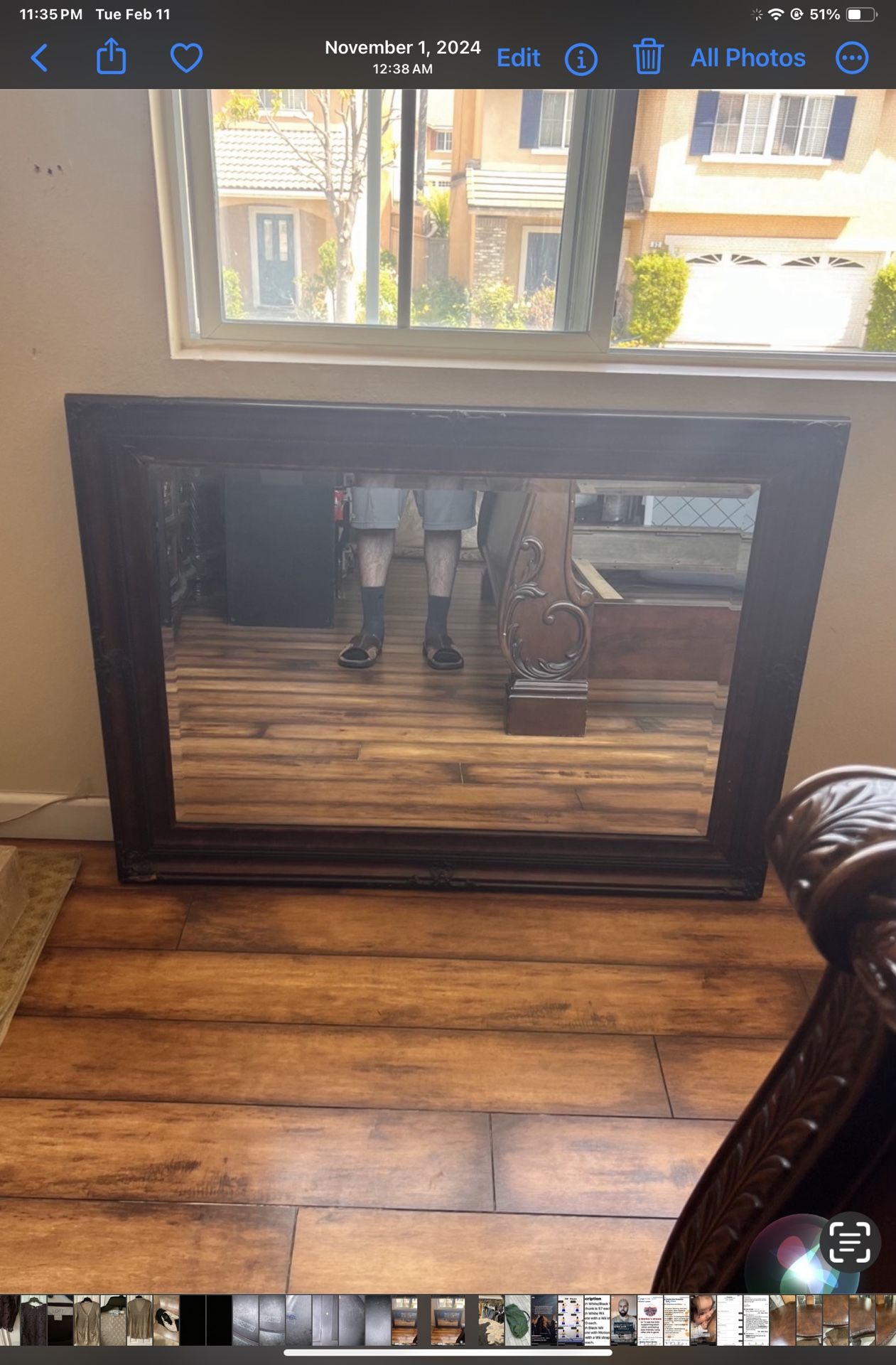 Antique Mirror $200