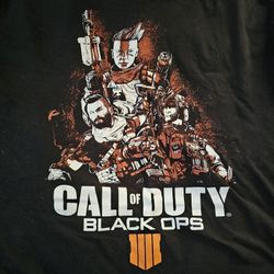 Mens Call Of Duty Black Ops T Shirt