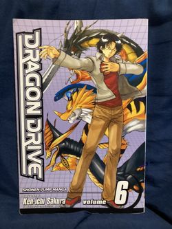 Dragon Drive Manga Volumes 6,8, And 9