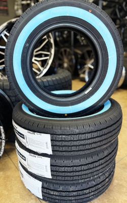155 80 13 White Wall New Set Of Tires