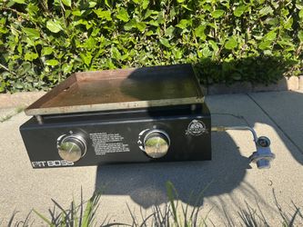Pit Boss 336GS Table Top 2 Burner Griddle