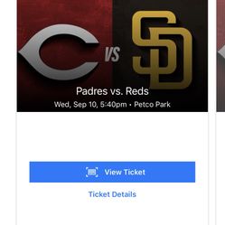 San Diego Padres Vs Cincinnati Reds