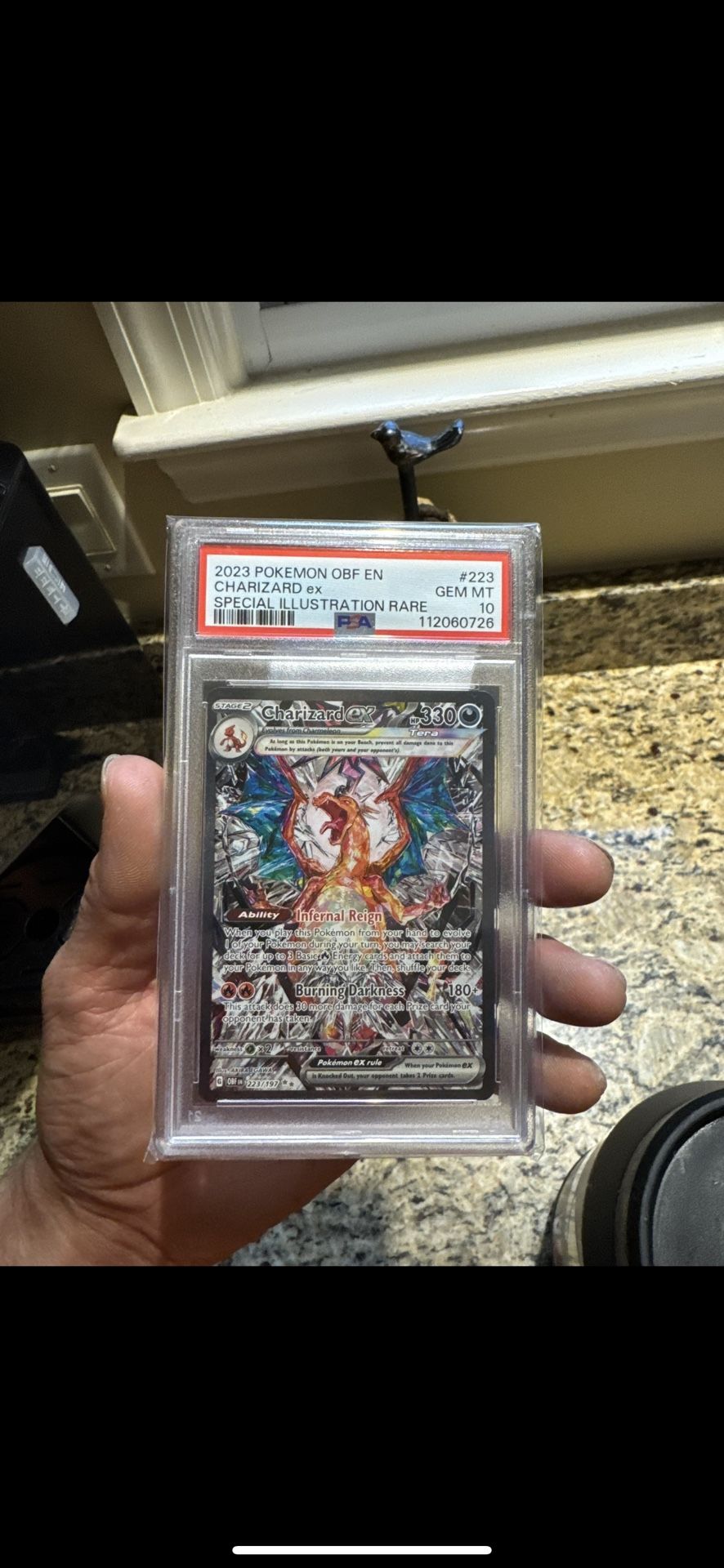Obsidian Flame Charizard PSA 10