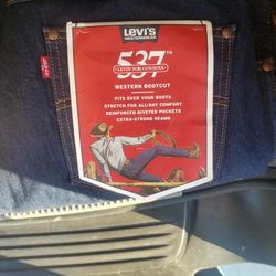 Levis 537 Bootcut 33 X 34 New